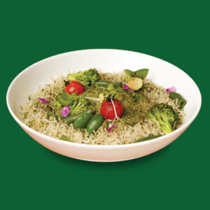 Pesto Verdure Rice Bowl (220 GM)